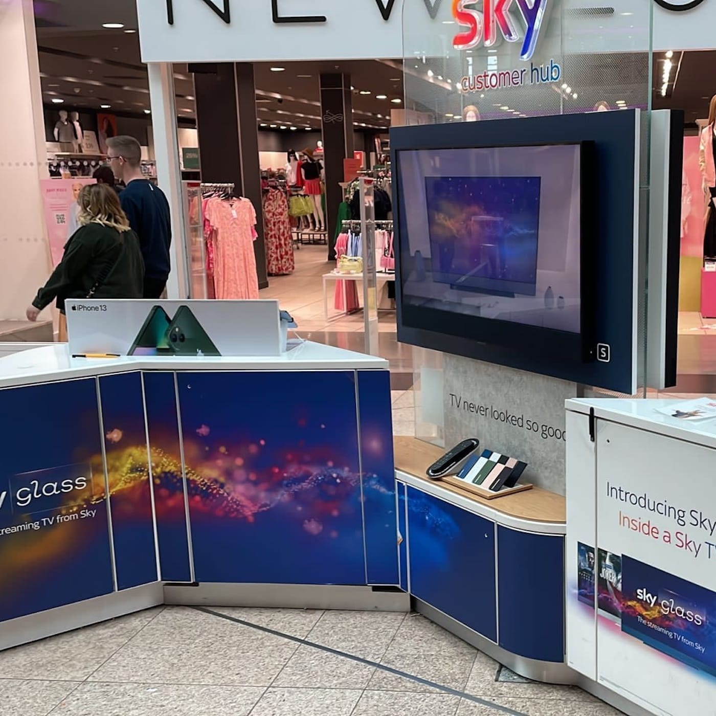 Sky Store Ident Sky Retail - Guildhall Shopping Centre | Exeter